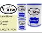 Preview: Land-Rover, Cornish Cream, LRC374 / NCN: 500ml Lackdose + 500ml Klarlack + 250ml Härter - Set, von ATW Autoteile West.